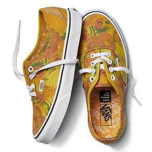 Vans x Van Gogh Sunflower Sneakers—Size 7.5